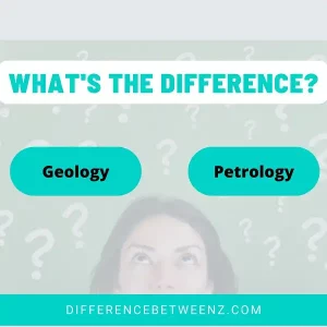Difference Between Geology and Petrology | Geology vs. Petrology