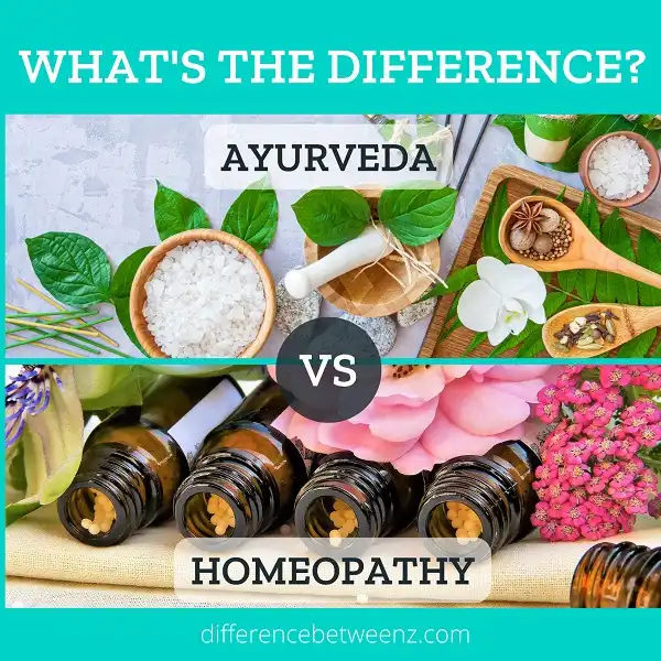 Difference between Ayurveda and Homeopathy | Ayurveda vs Homeopathy