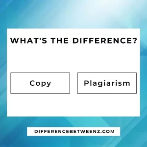 Difference between Copy and Plagiarism | Copy vs. Plagiarism