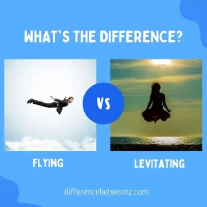 Difference between Flying and Levitating | Flying vs. Levitating