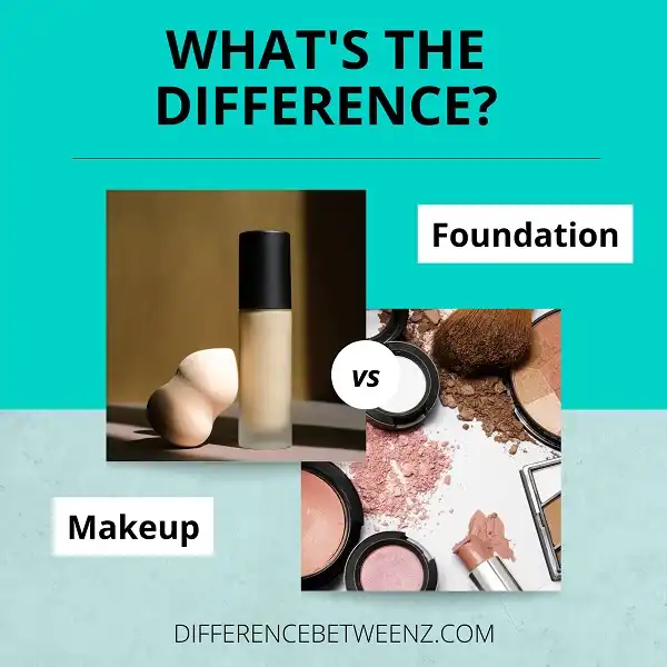 Difference between Foundation and Makeup | Foundation vs Makeup