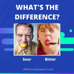 Difference between Sour and Bitter | Sour vs. Bitter
