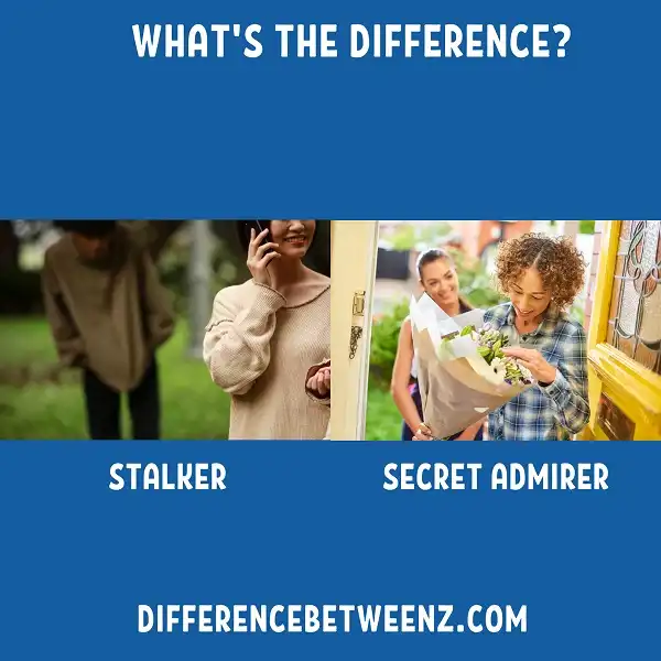 Difference between Stalker and Secret Admirer | Stalker vs. Secret Admirer