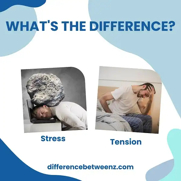 Difference between Stress and Tension | Stress vs. Tension