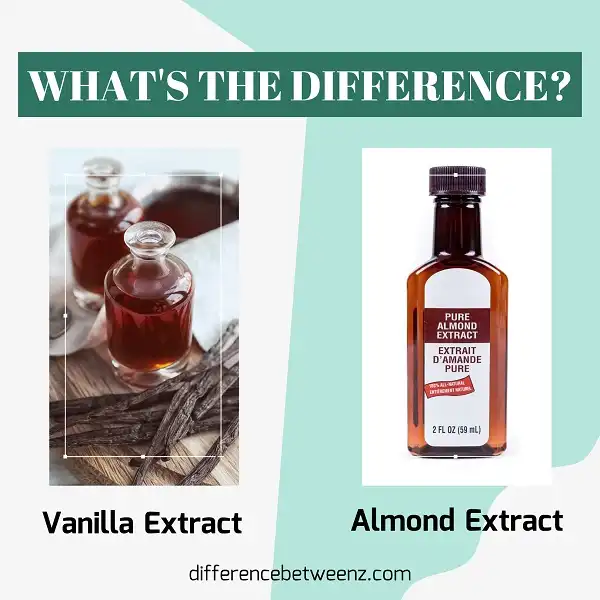 Difference between Vanilla and Almond Extract | Vanilla vs. Almond Extract
