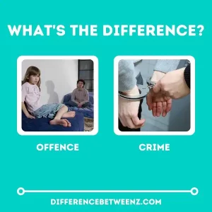 What is difference between Offence and Crime | Offence vs. Crime