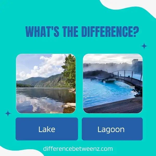 Difference between Lake and Lagoon