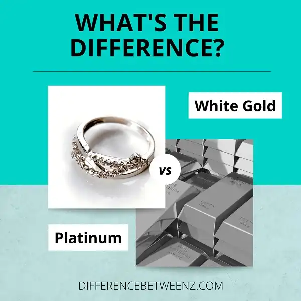 Difference between Platinum and White Gold