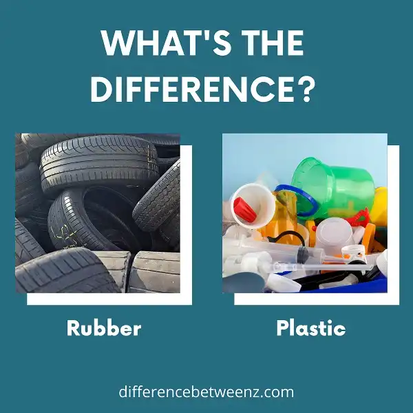 Difference between Rubber and Plastic