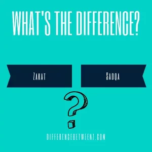 Difference between Zakat and Sadqa