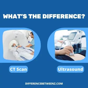 Difference between CT Scan and Ultrasound