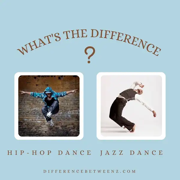 Differences between Hip-Hop and Jazz Dance