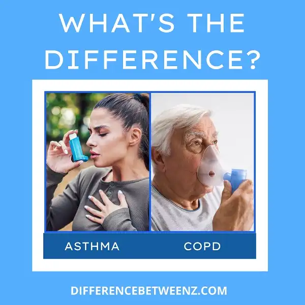 Difference between Asthma and COPD