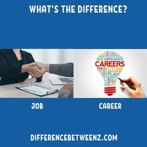 Difference between Job and Career