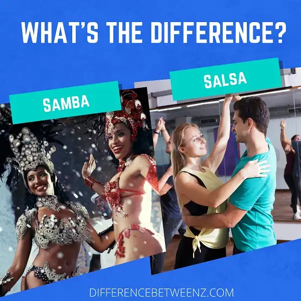 Difference between Samba and Salsa