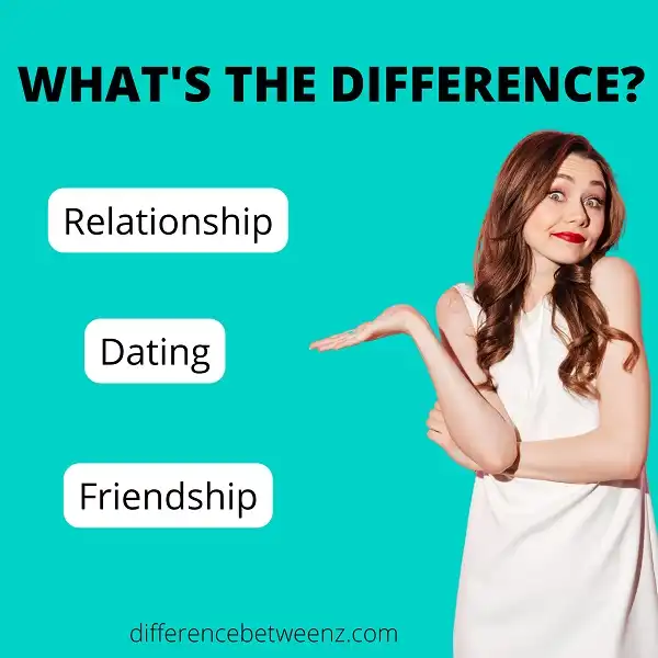 Relationship Vs Dating Vs Friendship? Comparison