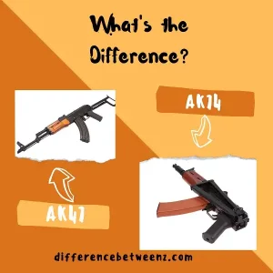 Difference between AK47 and AK74