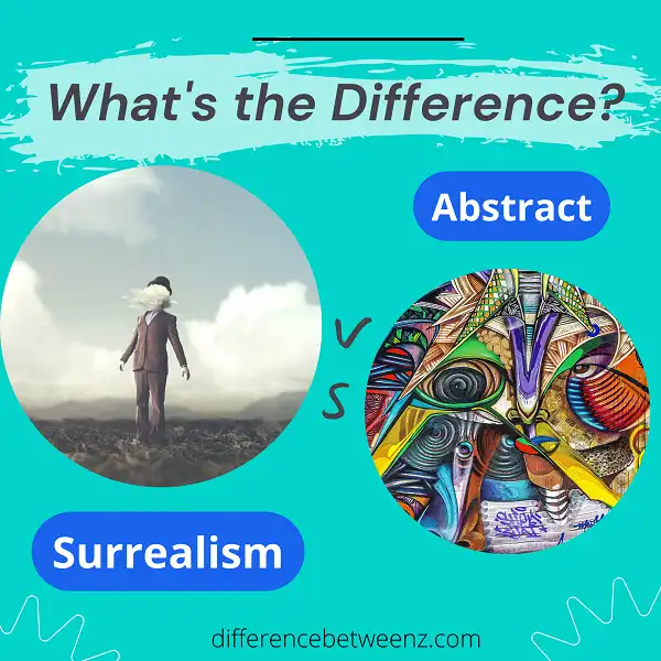 Difference between Abstract and Surrealism
