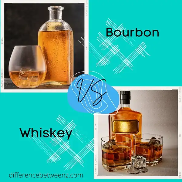 Difference between Bourbon and Whiskey