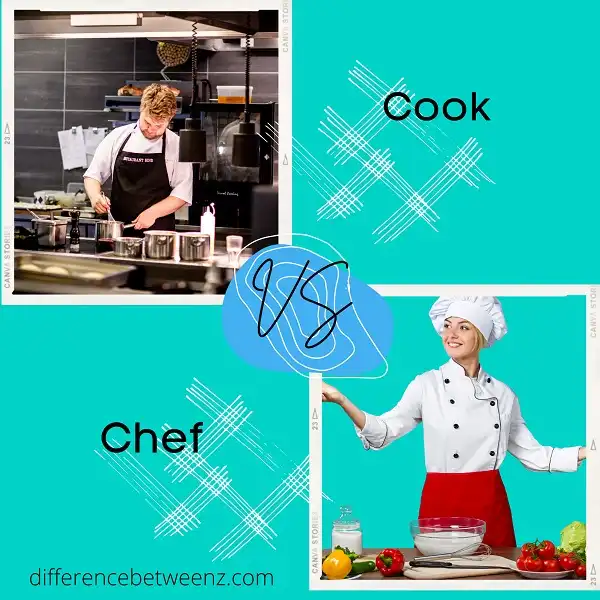 Difference between Cook and Chef