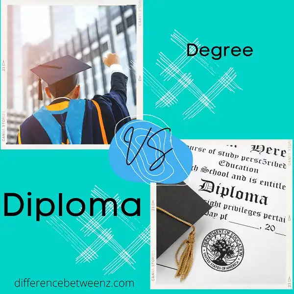 Difference between Degree and Diploma