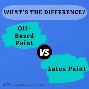 Difference between Oil-Based and Latex Paint