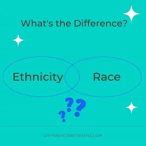 difference between ethnicity and race