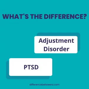 Difference between Adjustment Disorder and PTSD