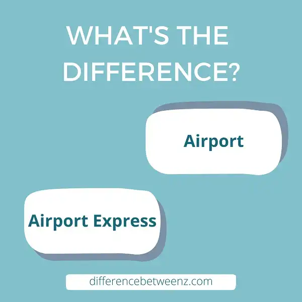 Difference between Airport and Airport Express