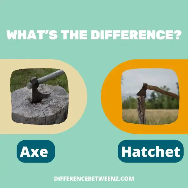 Difference between Axe and Hatchet