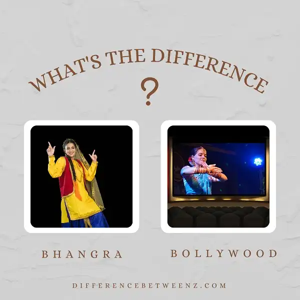 Difference between Bhangra and Bollywood