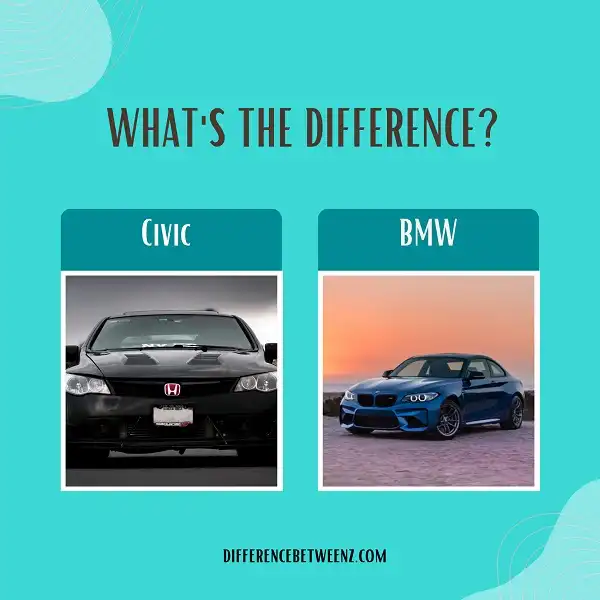 Difference between Civic and BMW