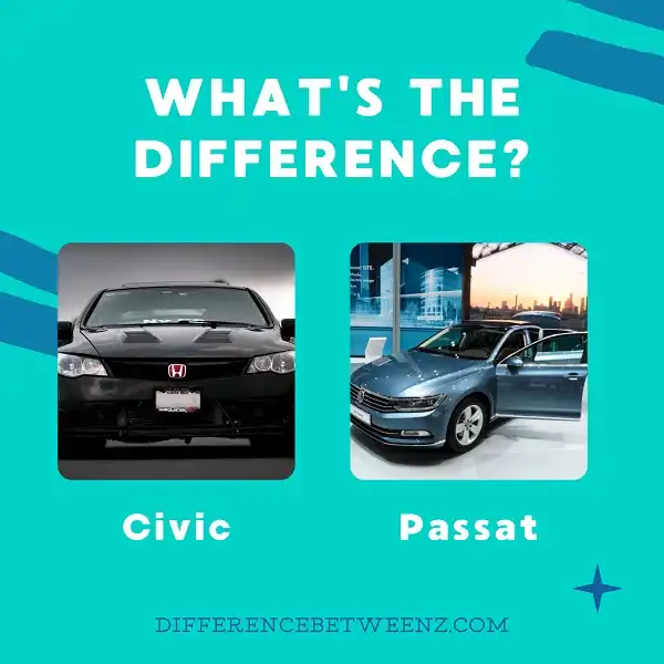 Difference between Civic and Passat