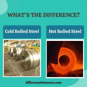 Difference between Cold Rolled and Hot Rolled Steel