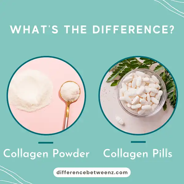 Difference between Collagen Powder and Collagen Pills