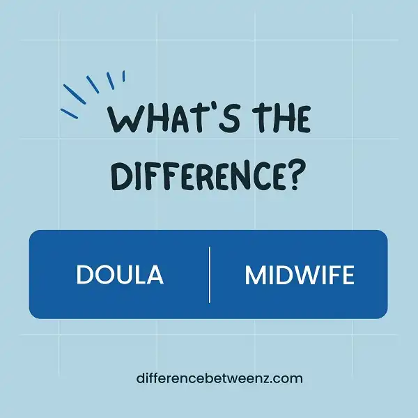 Difference between Doula and Midwife