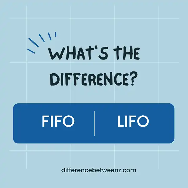 Difference between FIFO and LIFO Methods Of Inventory Valuation