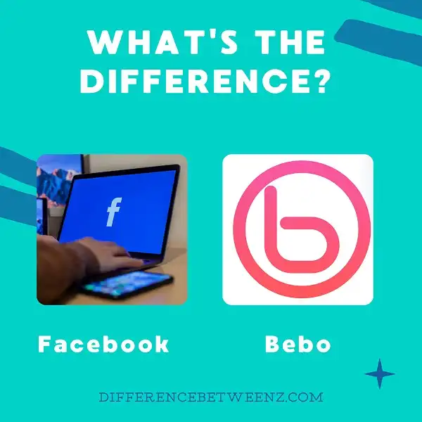 Difference between Facebook and Bebo