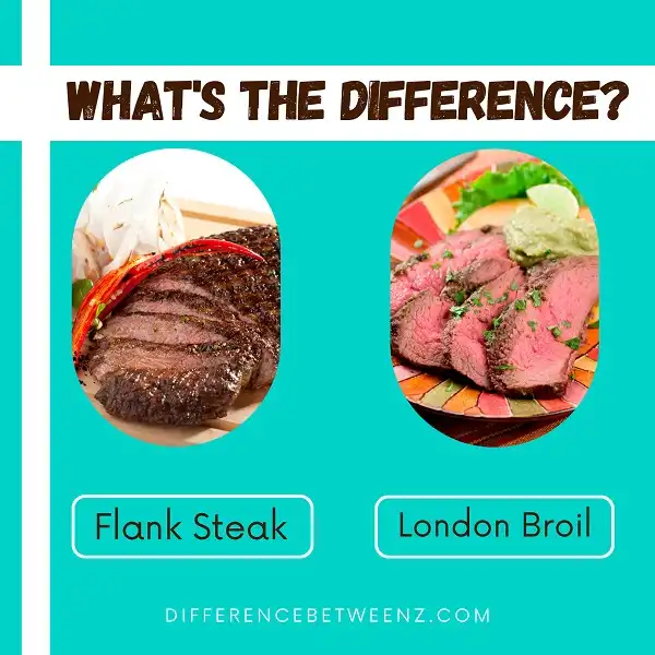 Difference between Flank Steak and London Broil