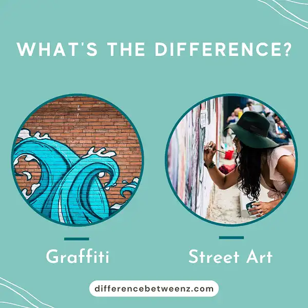 Difference between Graffiti and Street Art