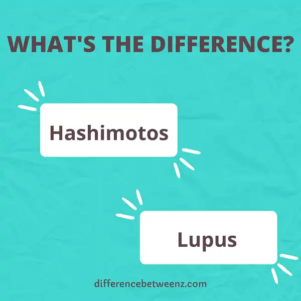 Difference between Hashimotos and Lupus