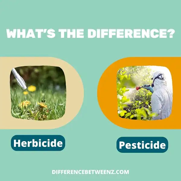 Difference between Herbicides and Pesticides