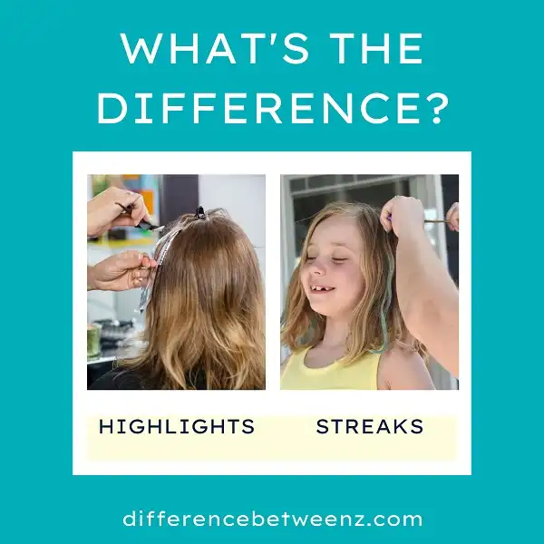 Difference between Highlights and Streaks