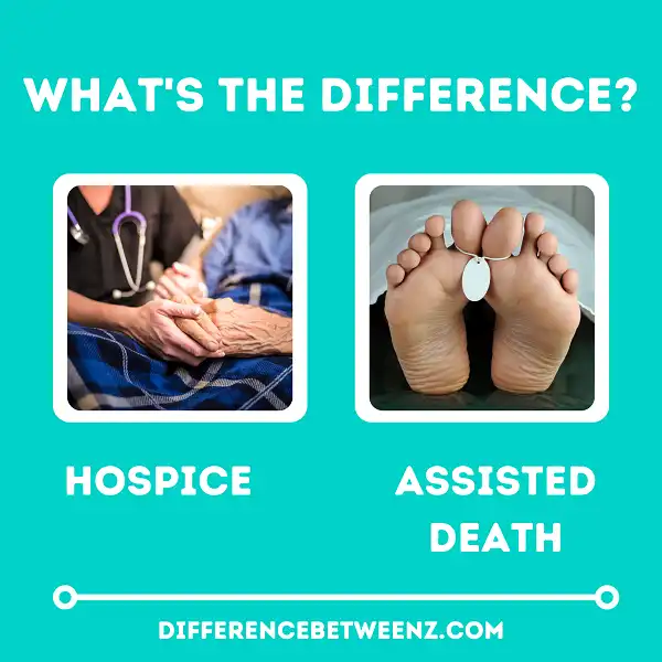 Difference between Hospice and Assisted Death