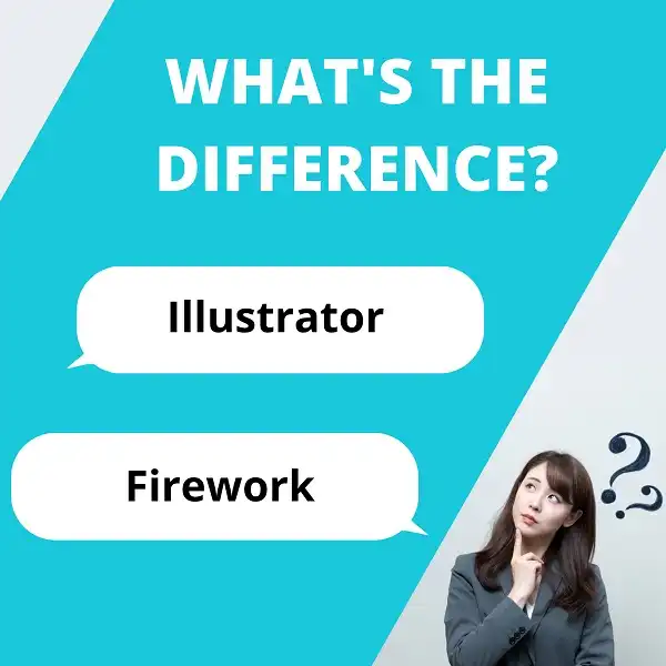 Difference between Illustrator and Fireworks