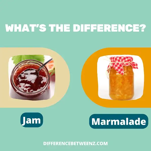 Difference between Jam and Marmalade