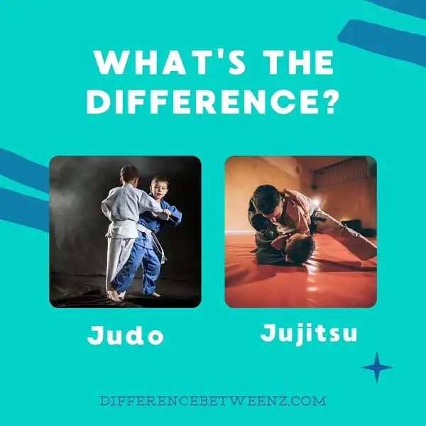 Difference between Judo and Jujitsu