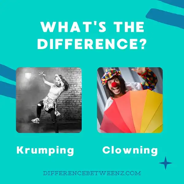 Difference between Krumping and Clowning