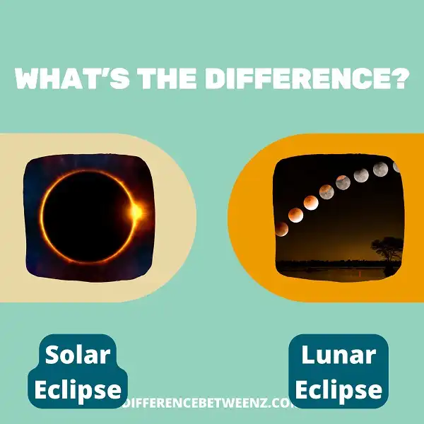 Difference between Lunar and Solar Eclipse