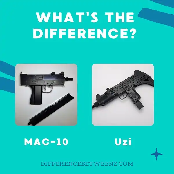 Difference between MAC-10 and Uzi